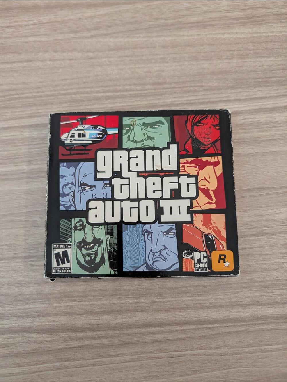 Grand Theft Auto III PC Game - Complete in Case with Manual